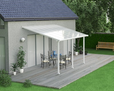 stikla verandas aluminija nojume polikarbonata jumts ieva BA BA 30x42 sm