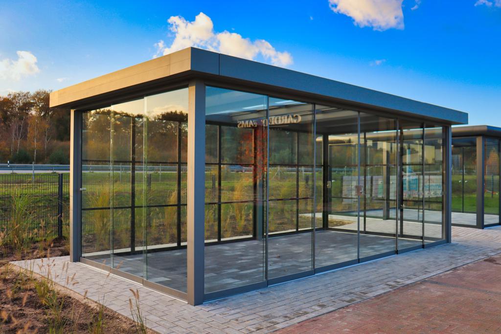 Stikla Verandas Terases Iestiklosana Horizontals jumts veranda Flatroof 01