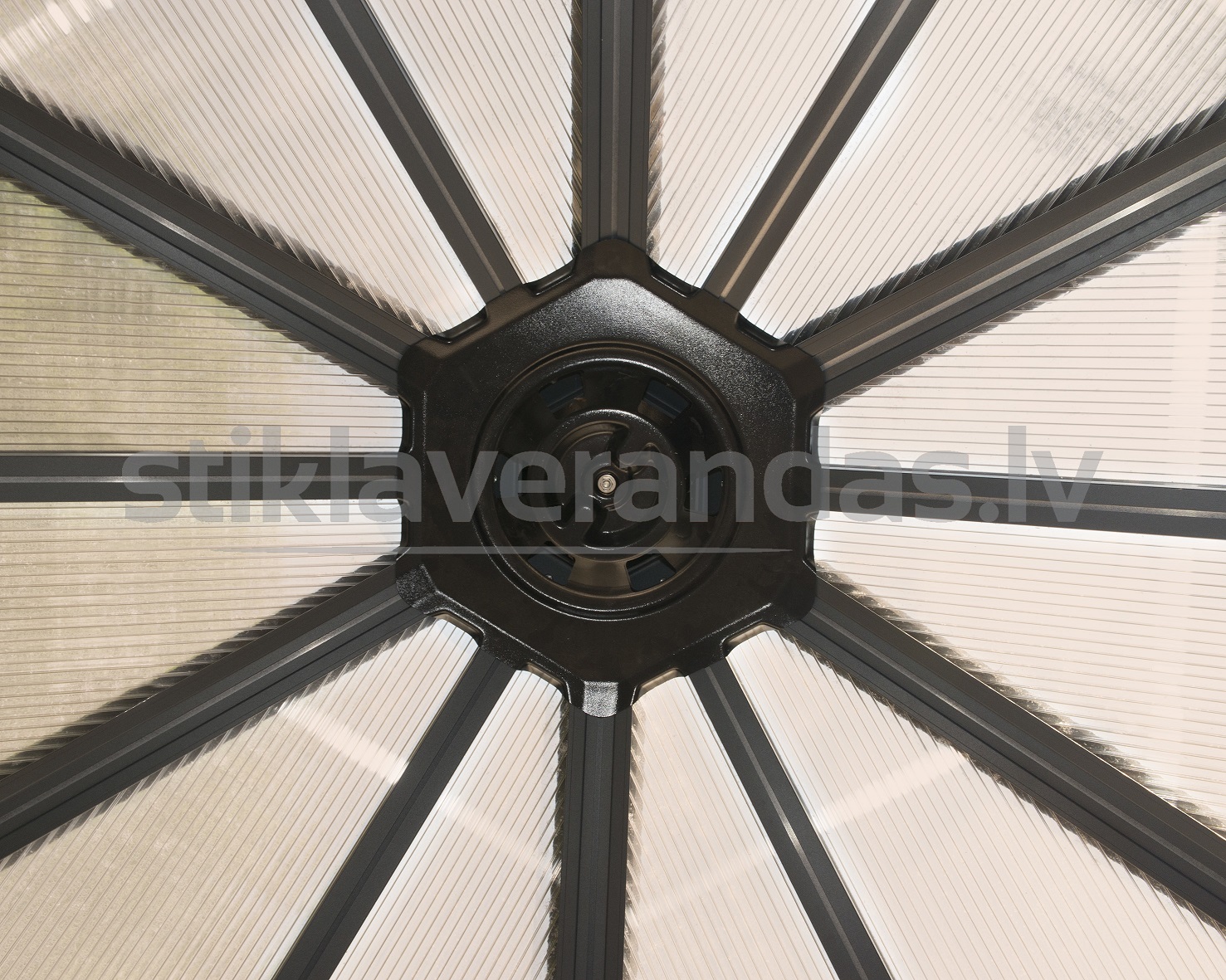 stikla verandas aluminija paviljons marta