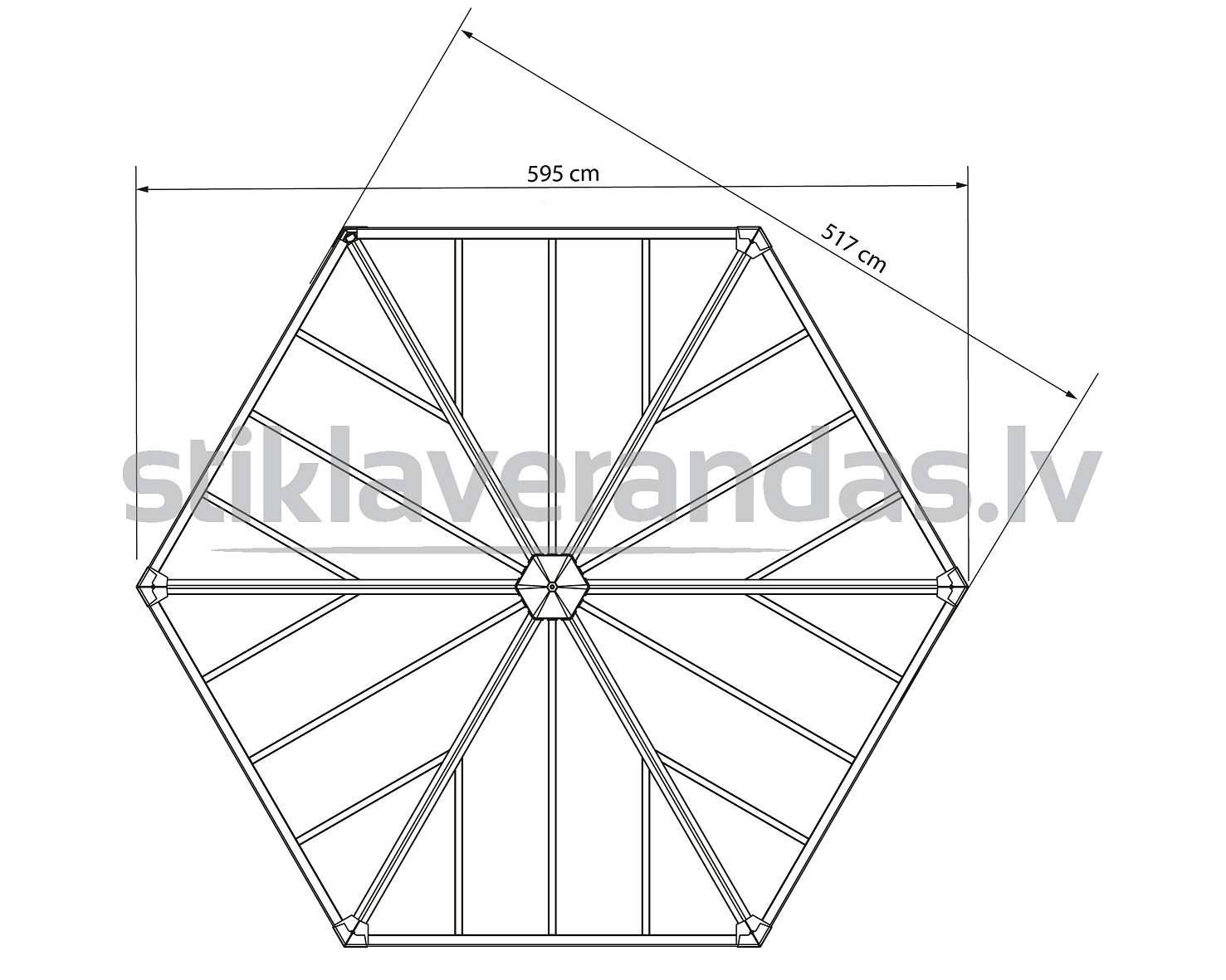 stikla verandas aluminija paviljons marta