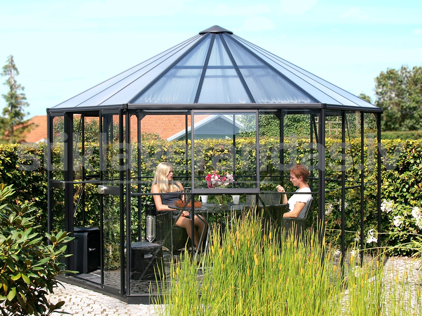 Paviljons Rauna Aluminija Stikla Apals 4