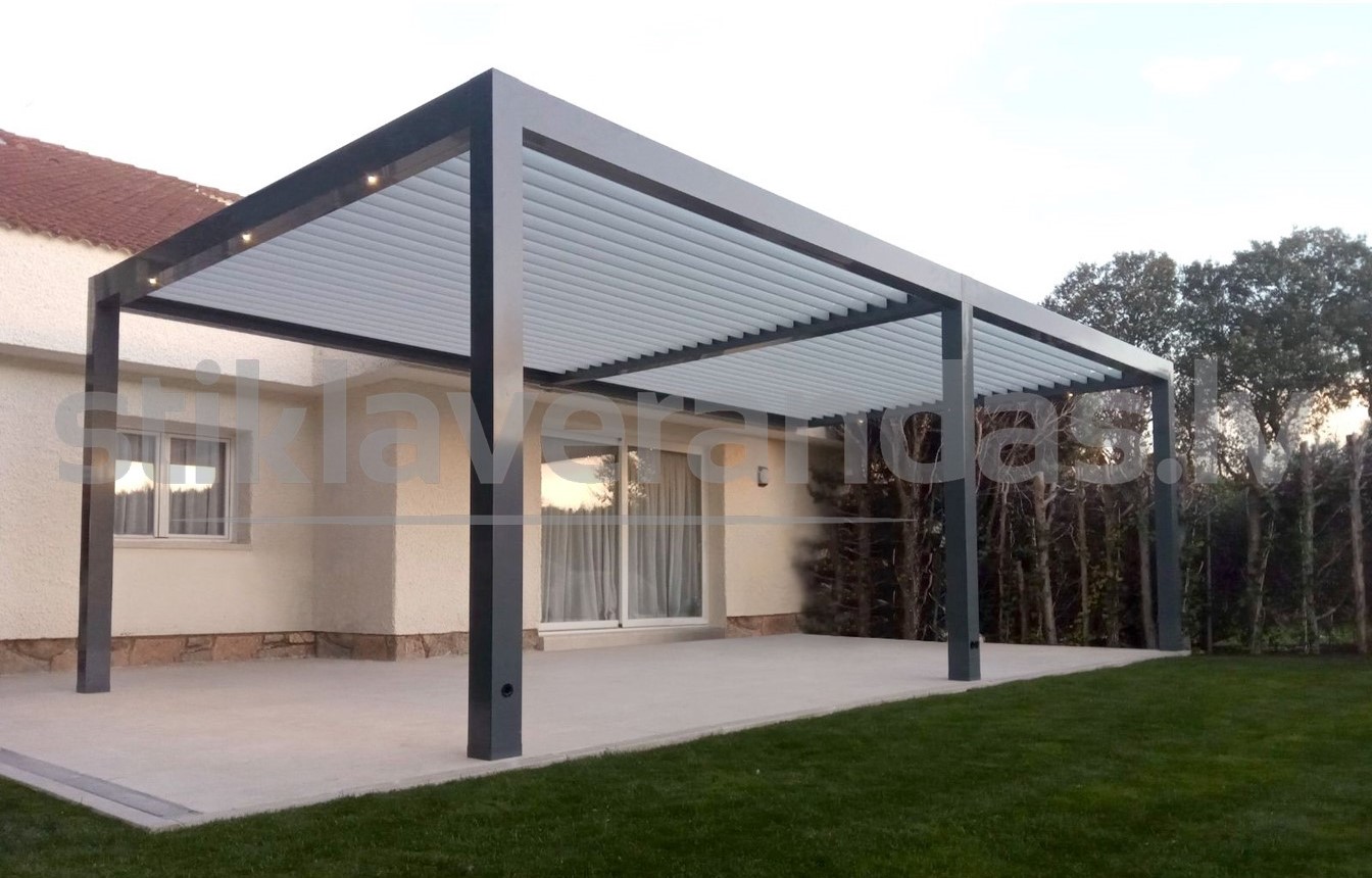 Stikla Veranda Pergola 2