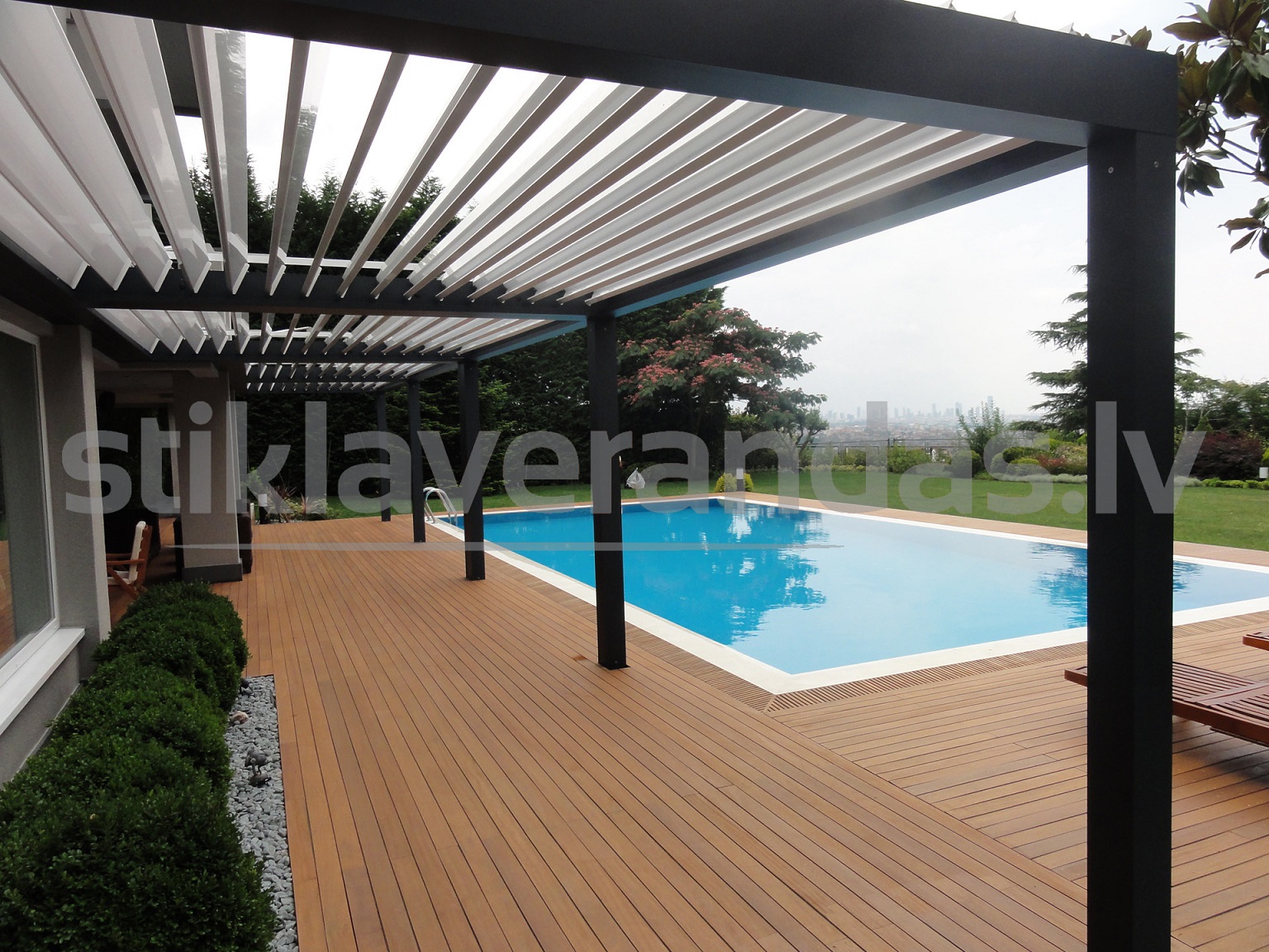 Stikla Veranda Pergola 9
