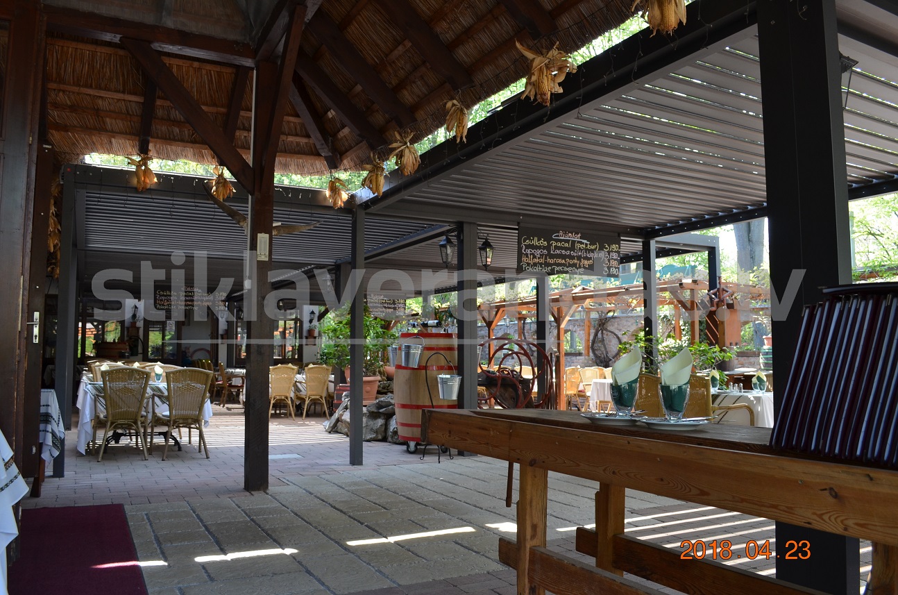 Stikla Veranda Pergola 11