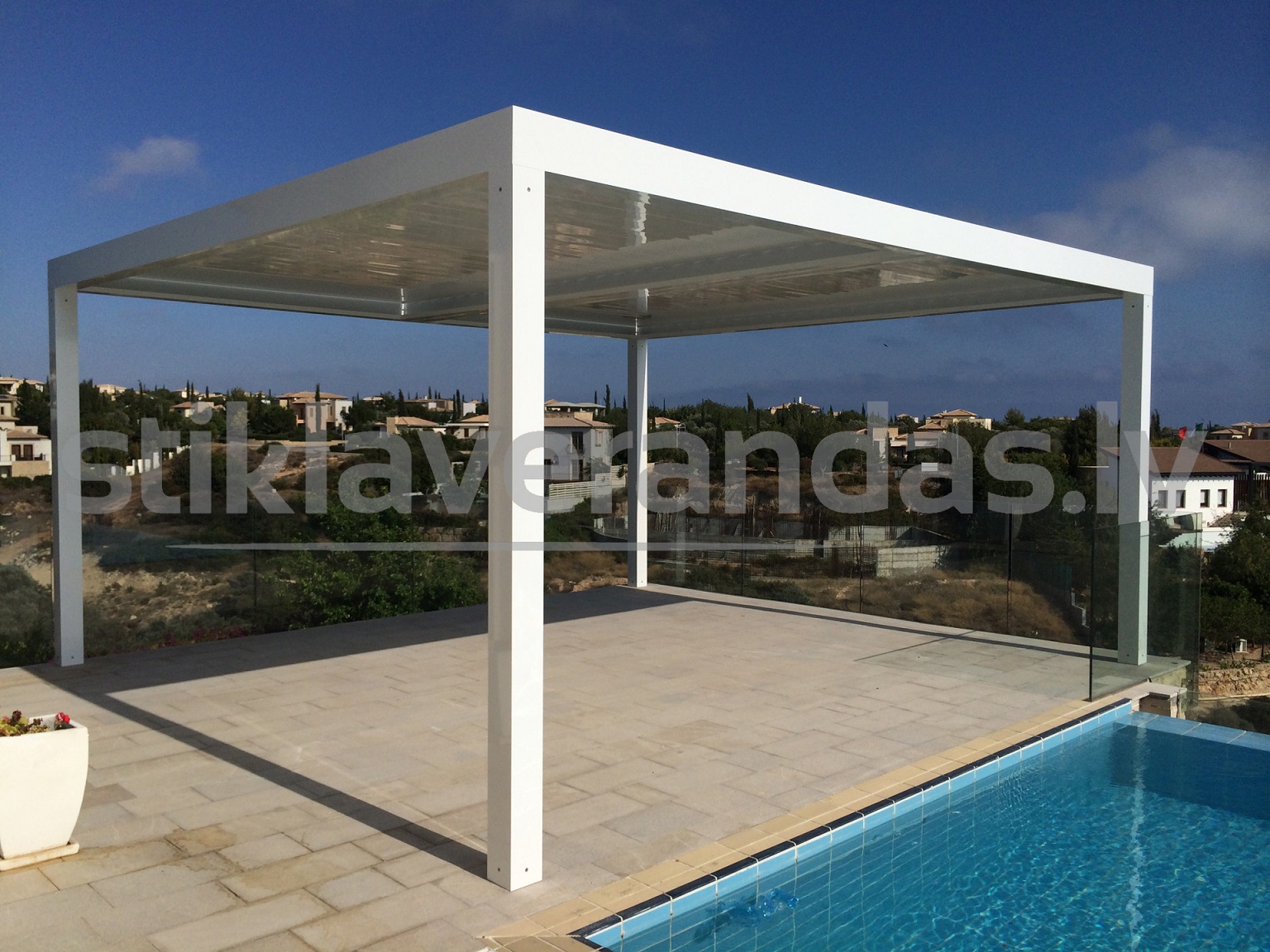 Stikla Veranda Pergola 13