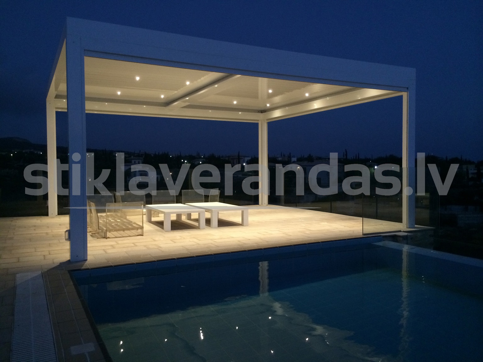 Stikla Veranda Pergola 14
