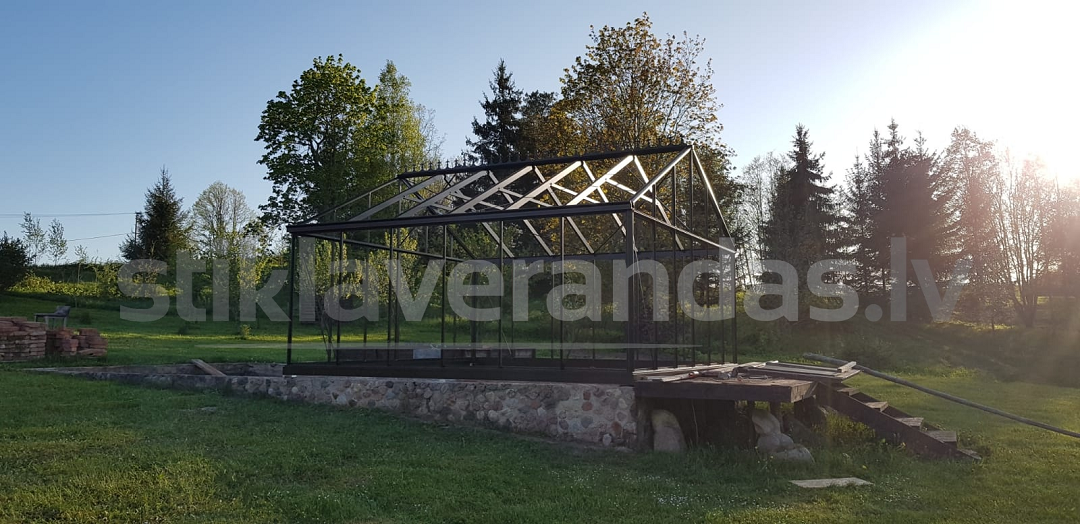 Stikla Verandas Kvalitativas Siltumnicas