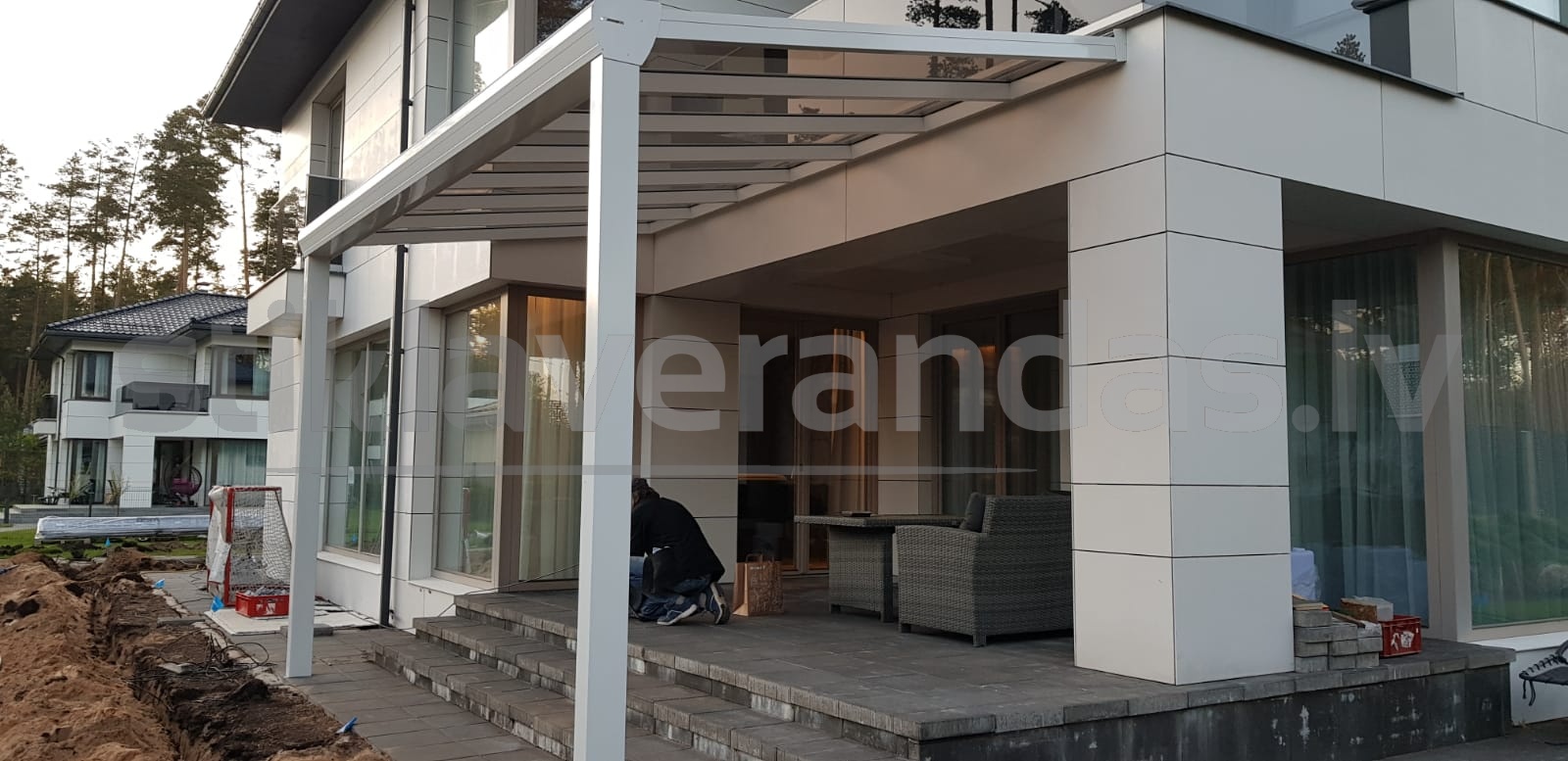Stikla Verandas Terases Iestiklosana Veranda Top