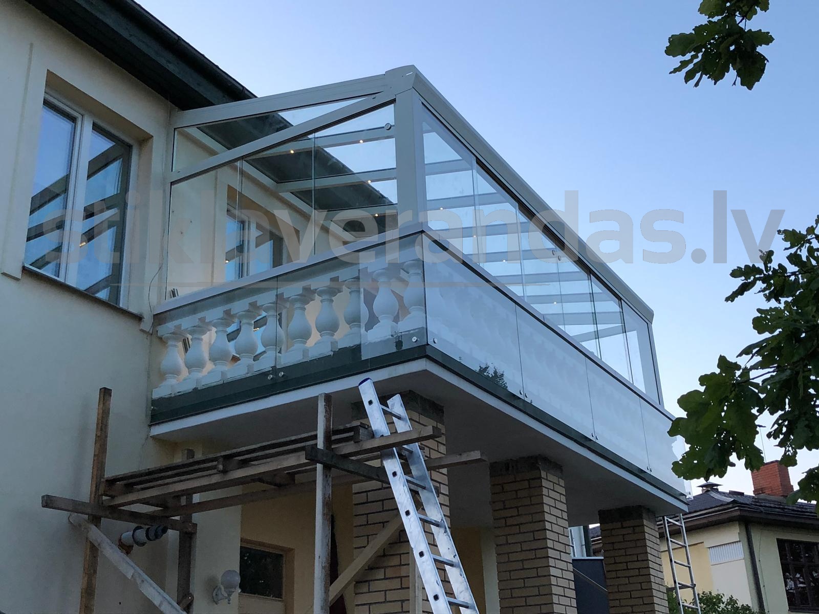 Stikla Verandas Terases Iestiklosana Veranda Top
