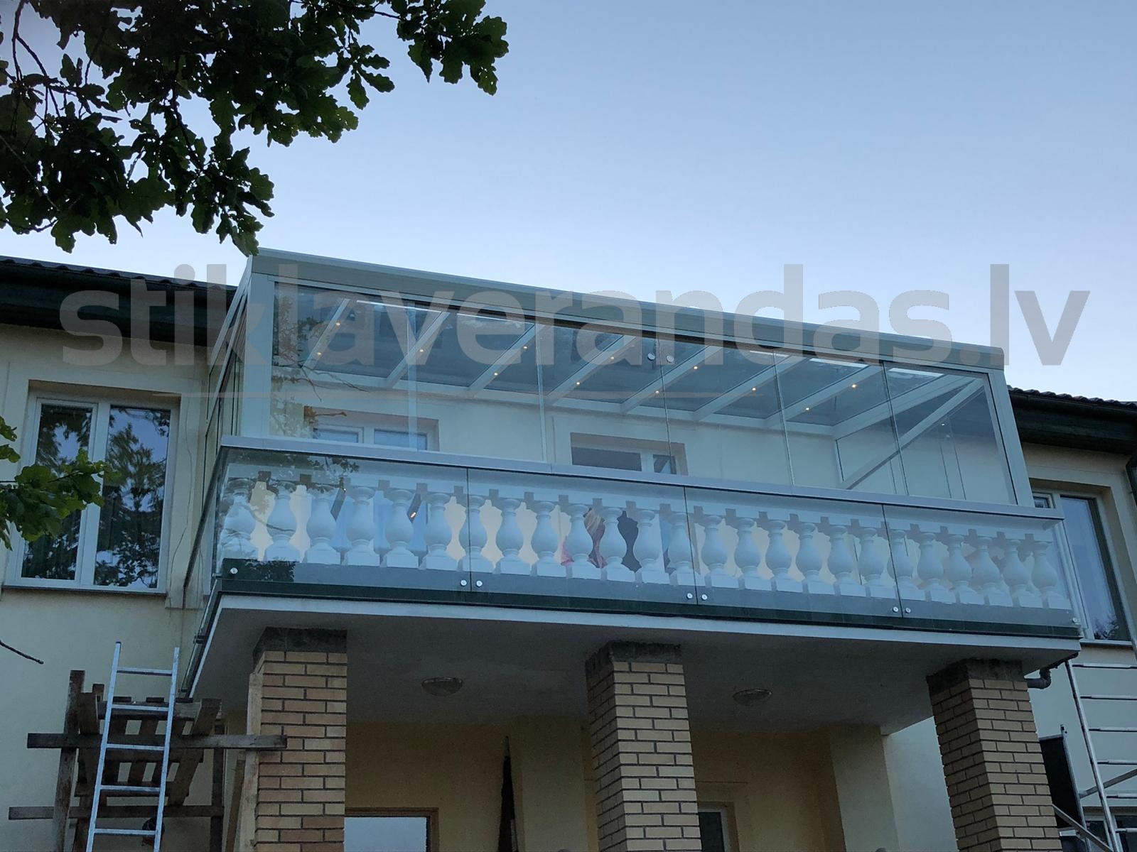 Stikla Verandas Terases Iestiklosana Veranda Top