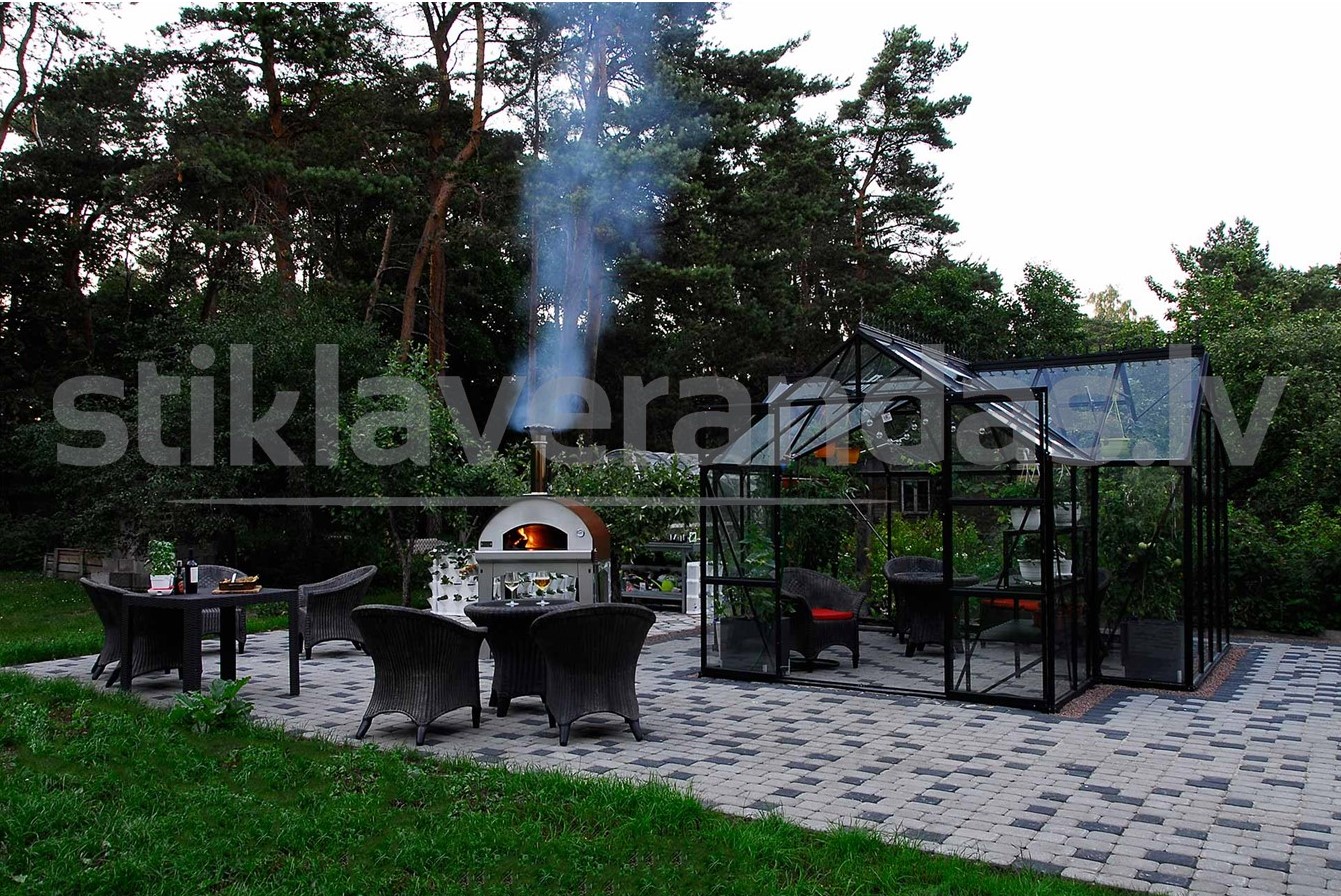 Oranzerija Gauja Stikla Aluminija Veranda 6